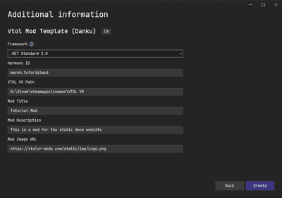 Now pressing Control + B should build your mod successfully